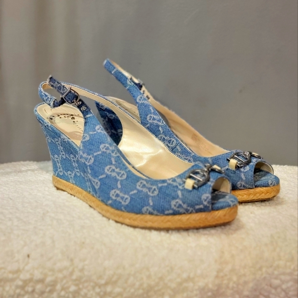 Ettiene Aigner Denim Espadrille